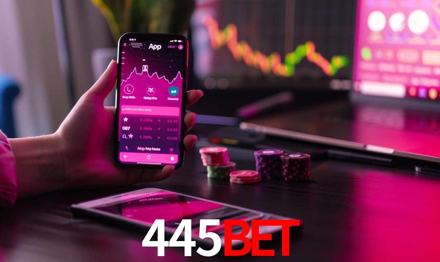 Recursos Exclusivos do App 445BET - Modo Offline, Login Biométrico